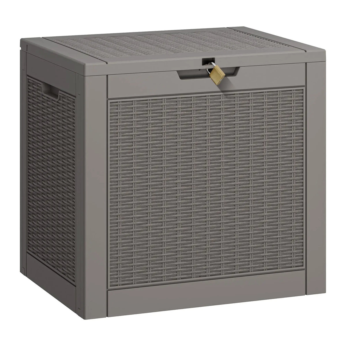 31-Gallon Outdoor Storage Box – Waterproof & UV-Resistant Patio Deck Organizer for Cushions, Toys, Tools & Garden Essentials