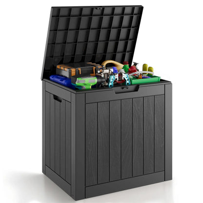 31-Gallon Outdoor Storage Box – Waterproof & UV-Resistant Patio Deck Organizer for Cushions, Toys, Tools & Garden Essentials