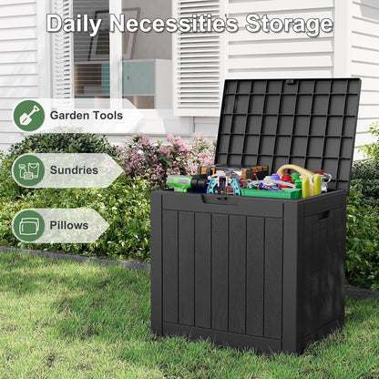 31-Gallon Outdoor Storage Box, Waterproof & UV-Resistant, Perfect for Organizing Patio Furniture, Cushions, Toys, and Tools. Ideal for Patio, Garage, and Deck.Summervibes