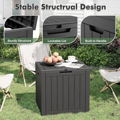 31-Gallon Outdoor Storage Box, Waterproof & UV-Resistant, Perfect for Organizing Patio Furniture, Cushions, Toys, and Tools. Ideal for Patio, Garage, and Deck.Summervibes